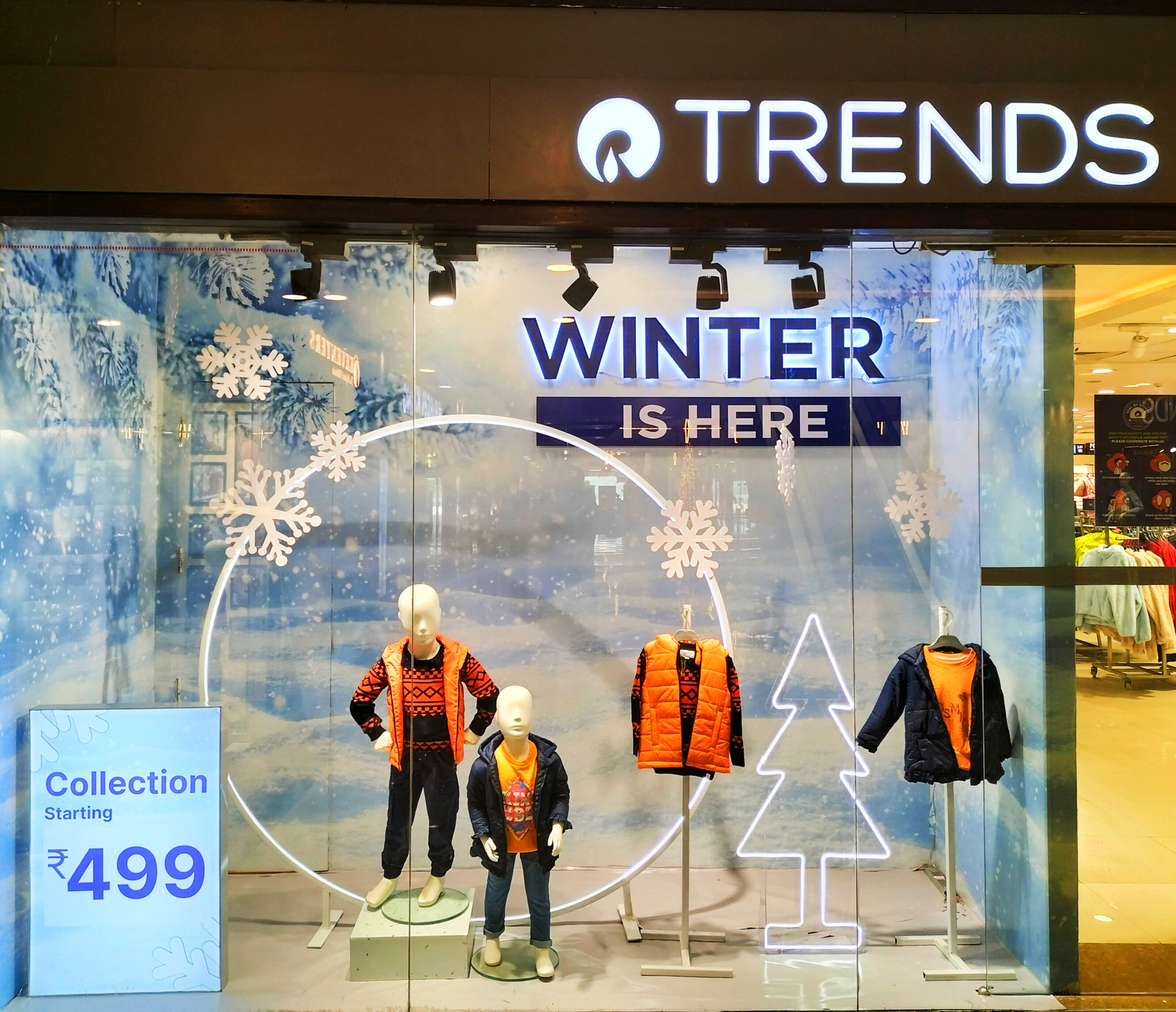 In store marketing displays should always be on season