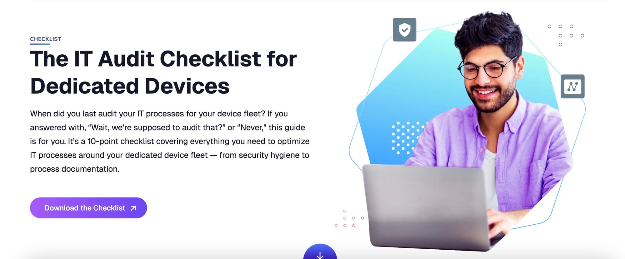 IT Audit Checklist for digital signage device management and security assessment
