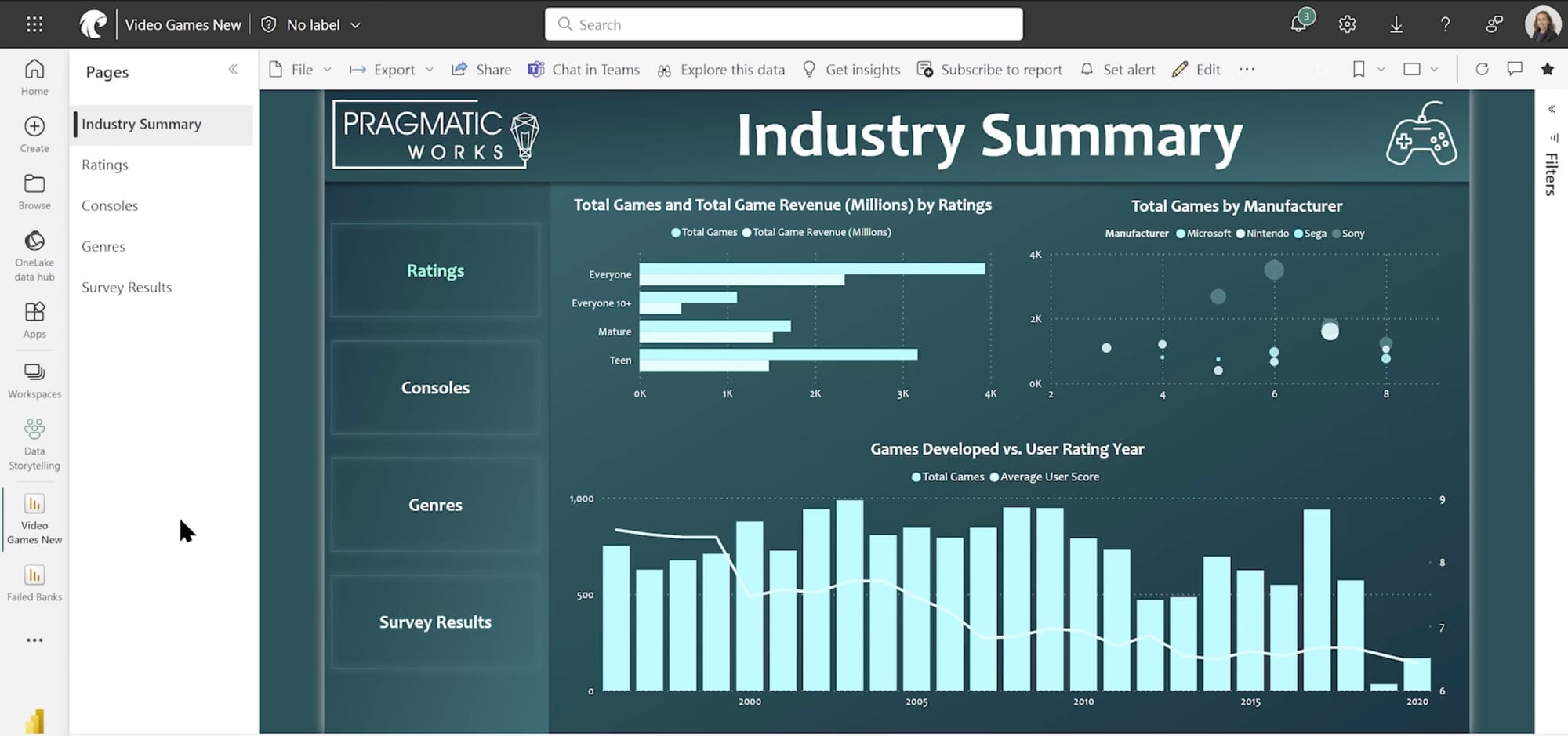 How to export Power BI report to PowerPoint presentation