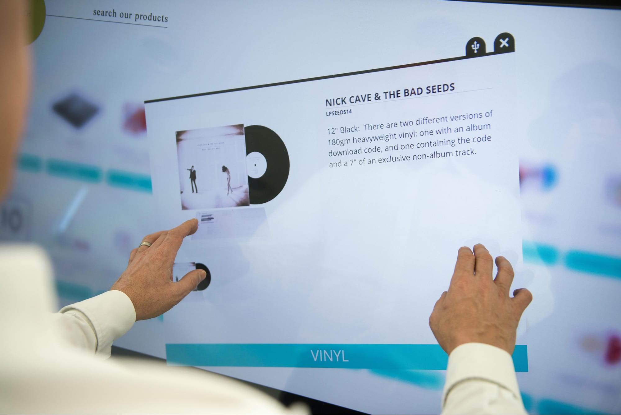 interactive touch screen 1