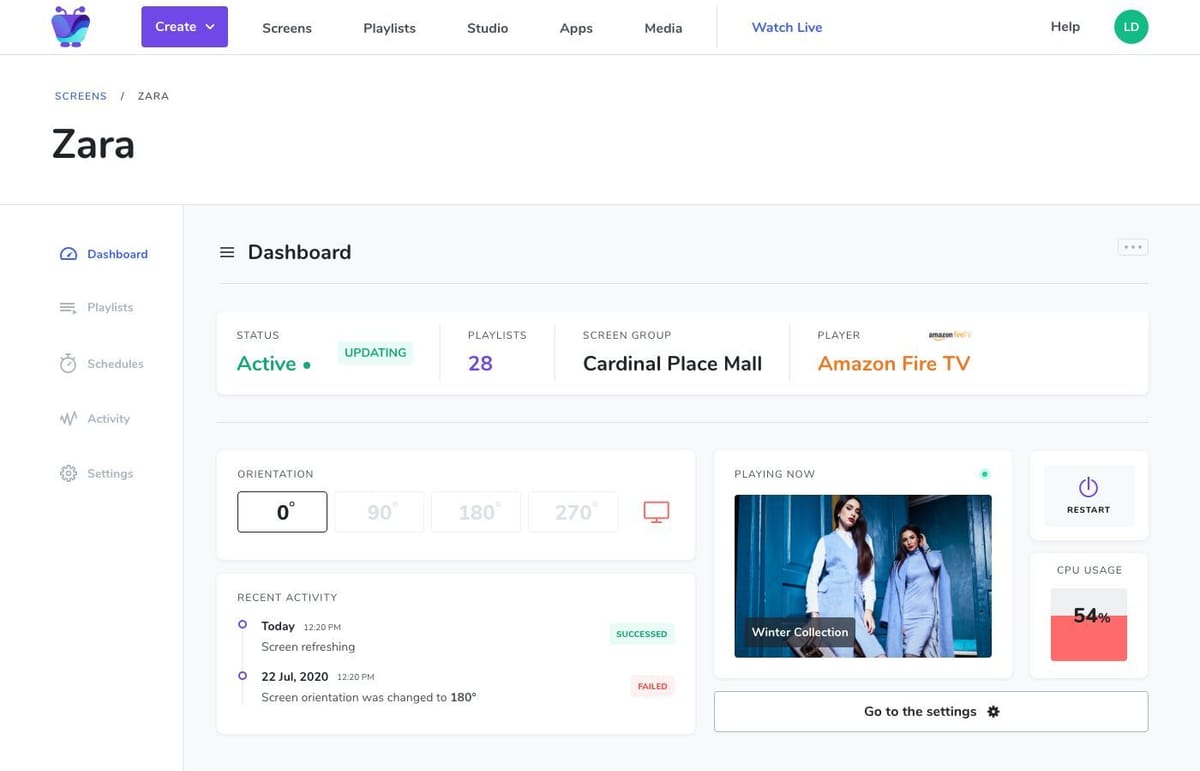 analitycs dashboard 1 2