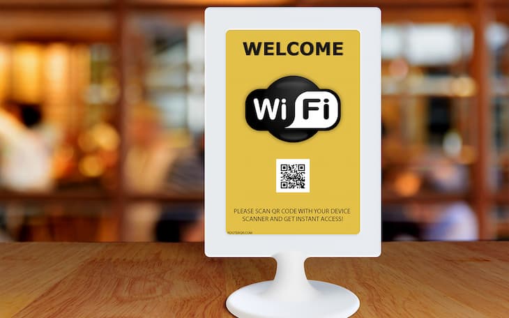 qr code restaurant wifi