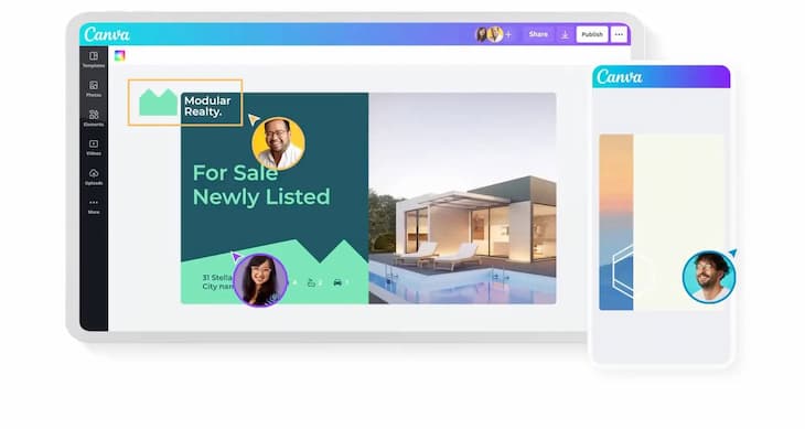 canva digital signage tool