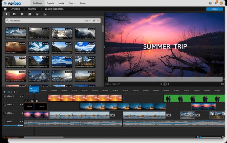 wevideo video editing software
