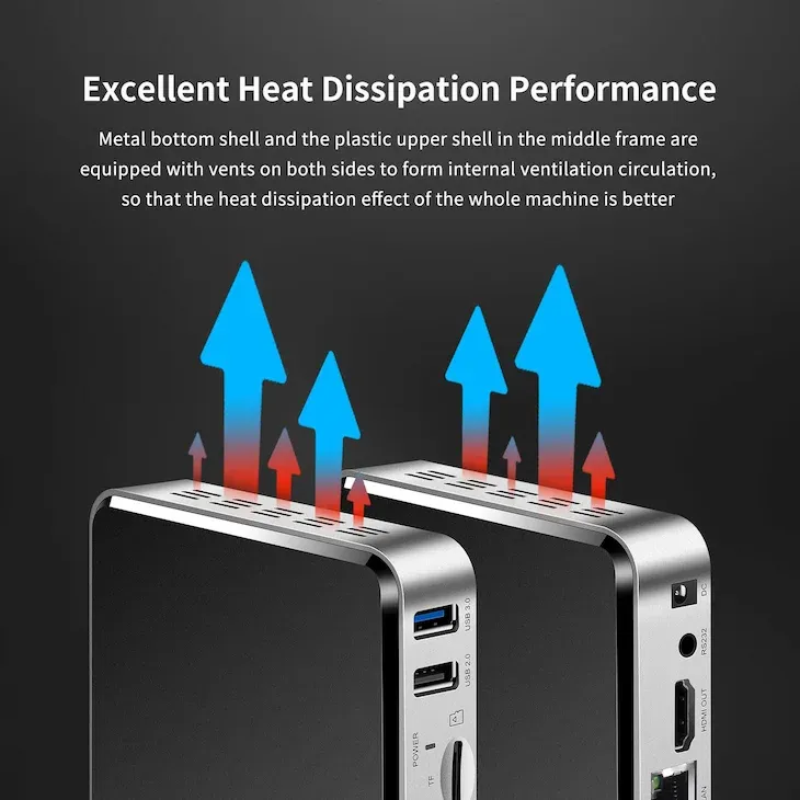 android digital signage thermal vent